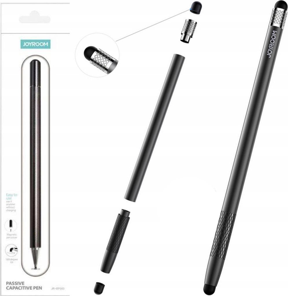 Joyroom Stylet passif pour Smartphone Tablette Noir Image du produit 