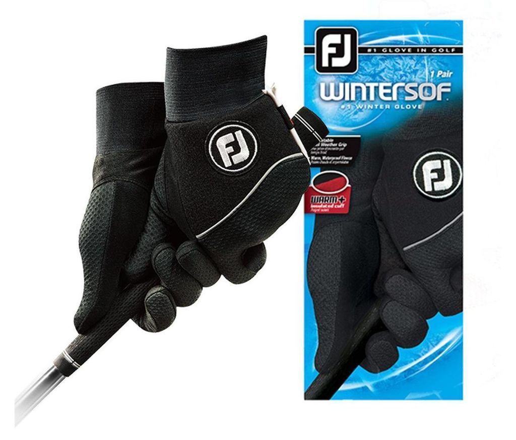 Footjoy WinterSof Black 1 Paar L Damenhandschuhe
