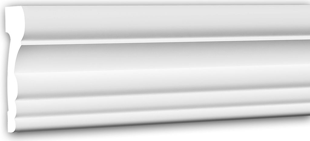 PROFHOME 151354 Wand- und Friesleiste Stuckleiste Zierleiste Wandleiste 2 m