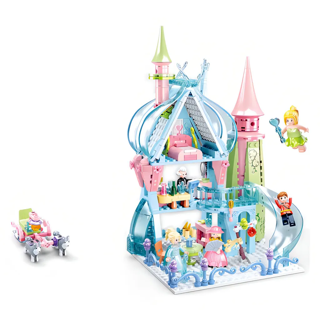 Château de Fées Sluban Winter Fairies Jouet de Construction Enfant