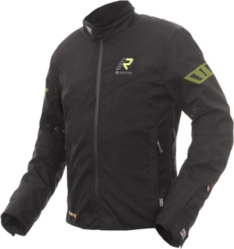 Rukka Jacke Herren Start-R schwarz/gelb wasserdicht 46