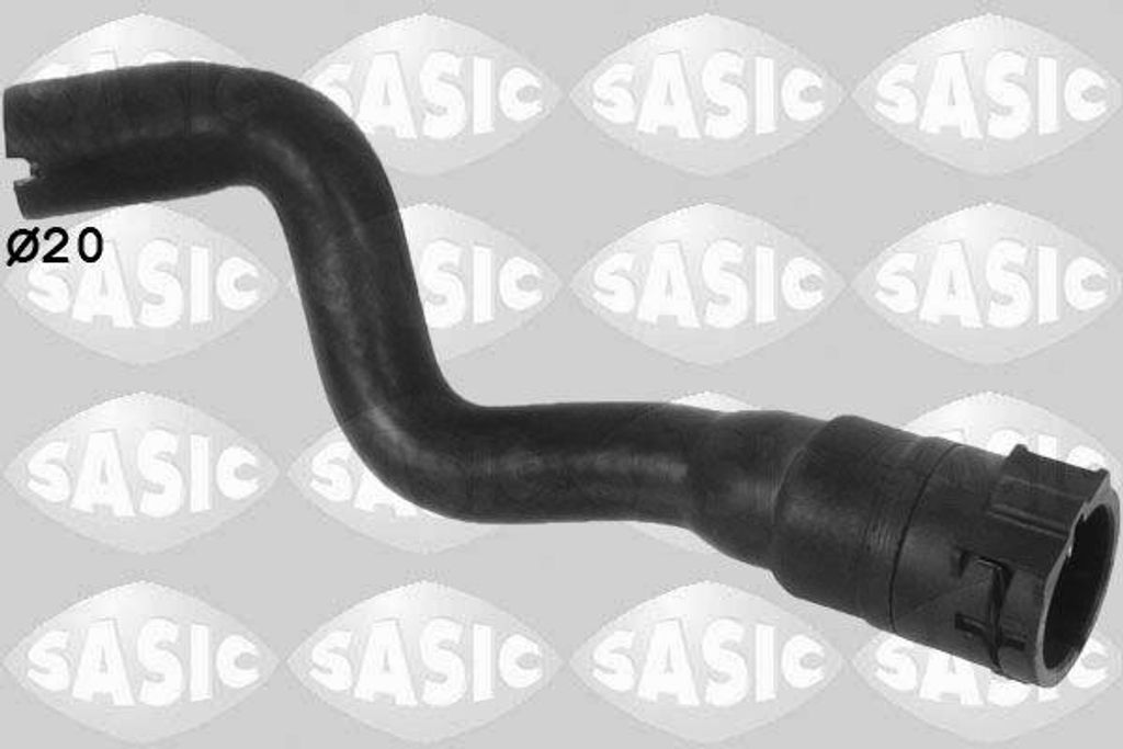 SASIC 3406308 Kühlerschlauch OE 6818623 kompatibel mit Corsa D