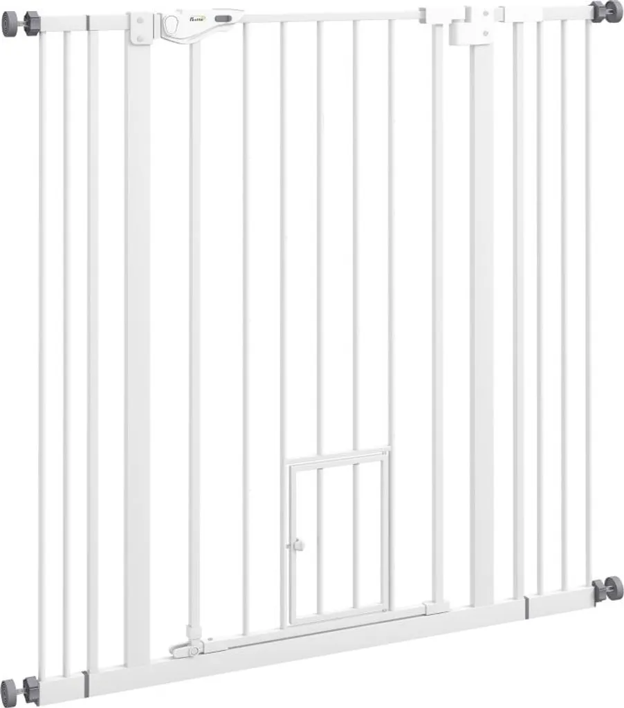Empêchez votre Chien de Sauter avec cette Barrière Haute 104cm Acier