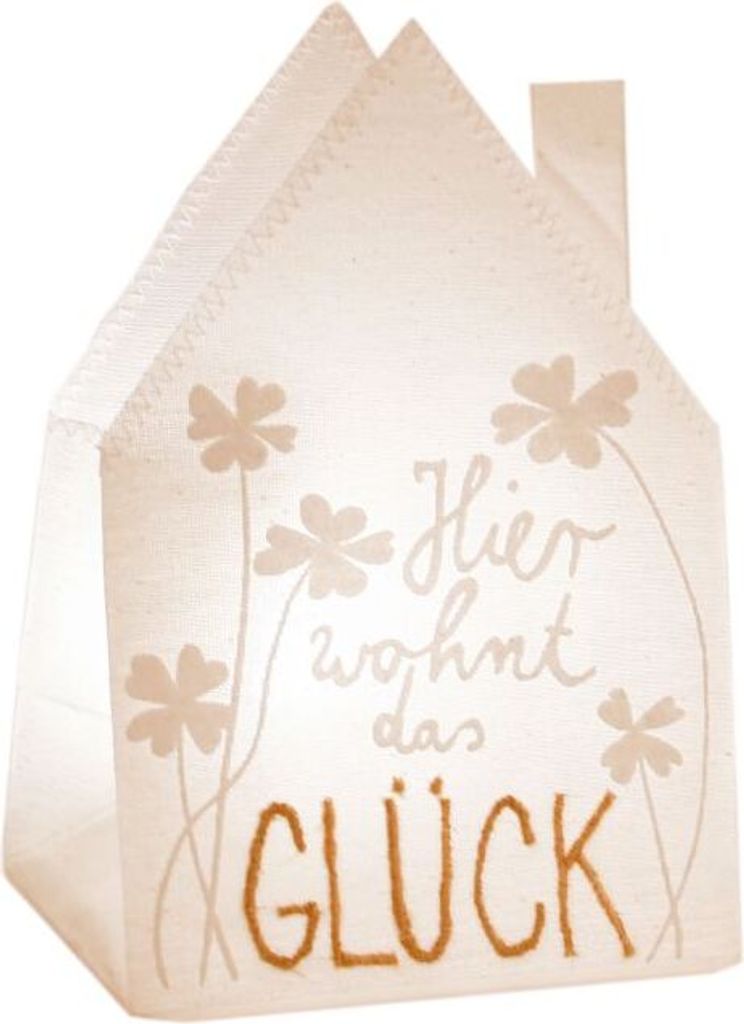 Hauslichtbeutel "Glück"