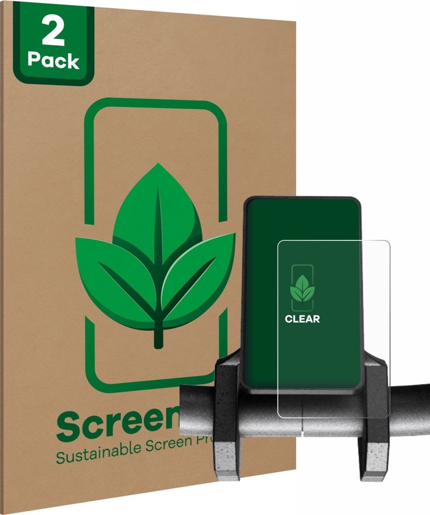 2x ScreenLeaf Schutzfolie für Joyor S10-S V1 nachhaltiger Displayschutz Display Schutz Folie Klar Transparent