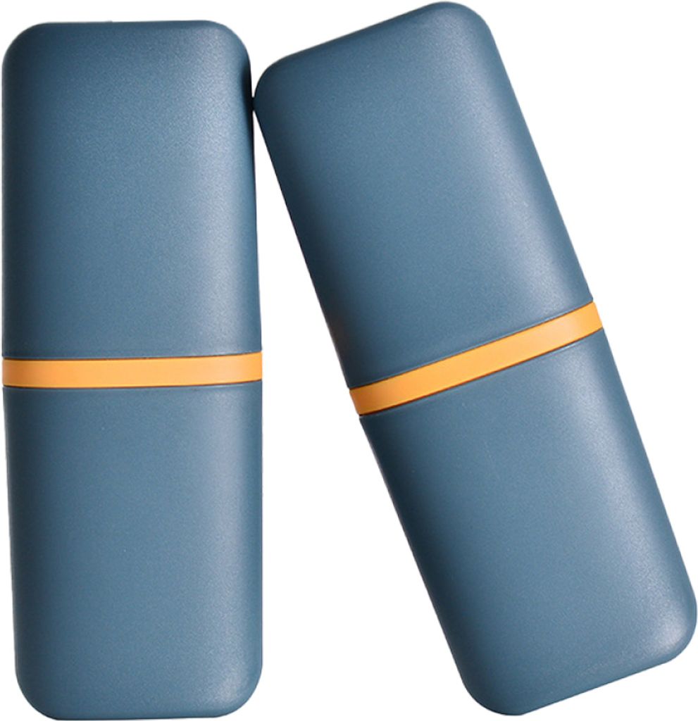 Zahnbürsten Etui Reise, Tragbarer Mundspülbecher für Camping Zuhause