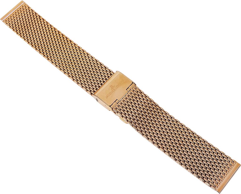Jacques Lemans Nostalgie | Uhrenarmband Edelstahl rosè für N-209M