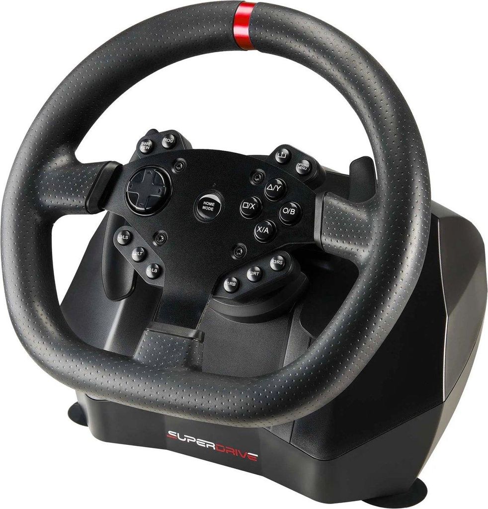 Subsonic SA5659, Lenkrad + Pedale, PlayStation 4, Xbox One, Produktbild 