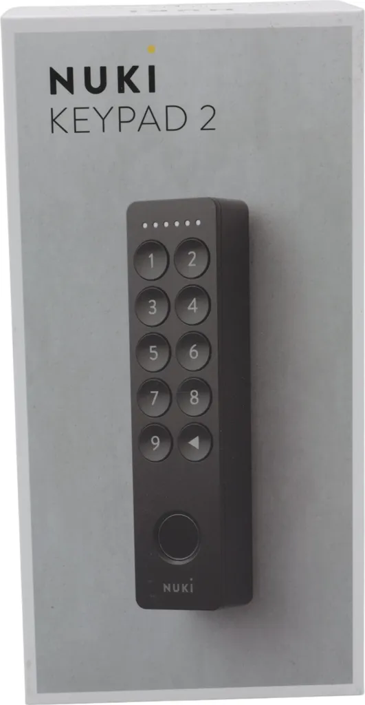 Nuki Keypad 2.0 Bluetooth - Clavier Tactile et Biométrique Haute Sécurité