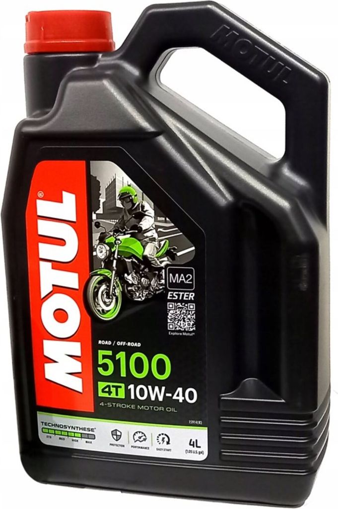 Motul 5100 4T 10W-40 4 Liter Kanister Reifen Produktbild