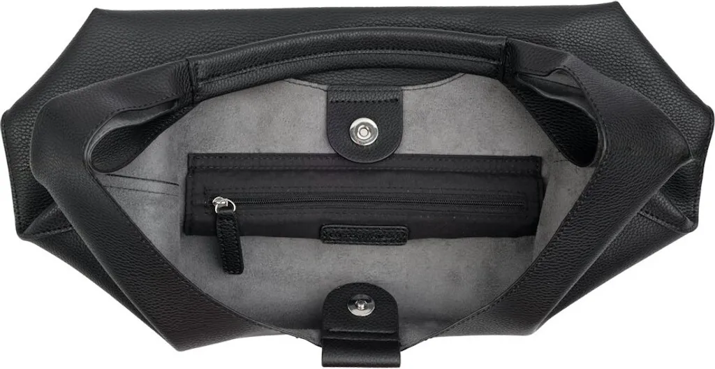 Sac à main Hobo L Noir Filipa Tom Tailor : Grand Sac Porté Épaule Femme - 3