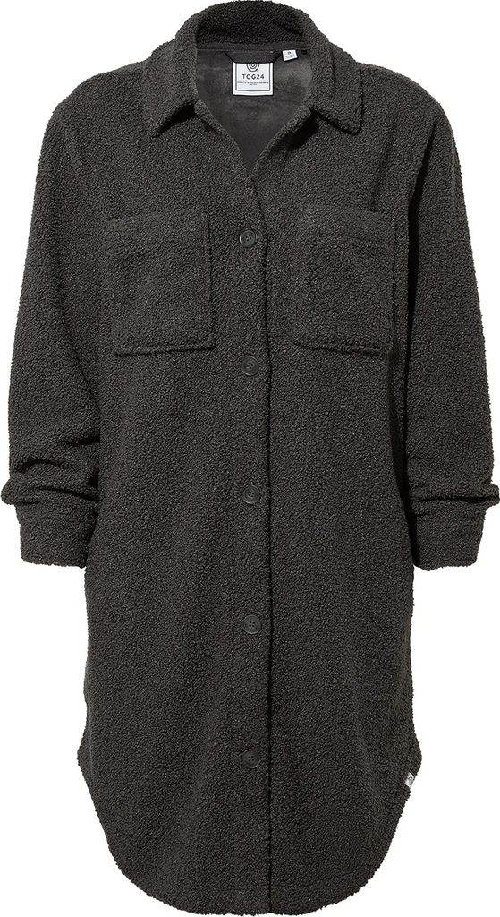 TOG24 - "Reydon" Hemdjacke für Damen TG429 (36 DE) (gewaschenes Schwarz)