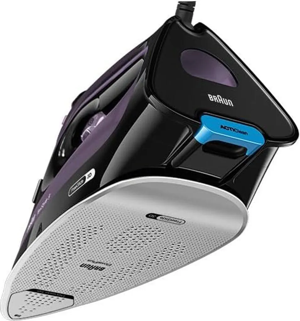 Fer à vapeur Braun SI 9661 VI semelle FreeGlide 3D et vapeur 3100W violet