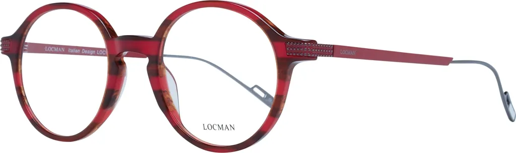 Finies les Montures Lourdes : Essayez les Lunettes Locman LOCV002 48DRD Rouge