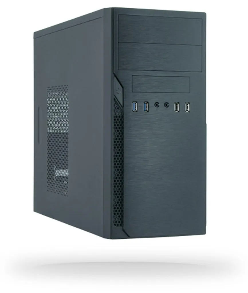 Boîtier PC Chieftec MINI ELOX HO-12B Finition Noire avec Bloc de 350W