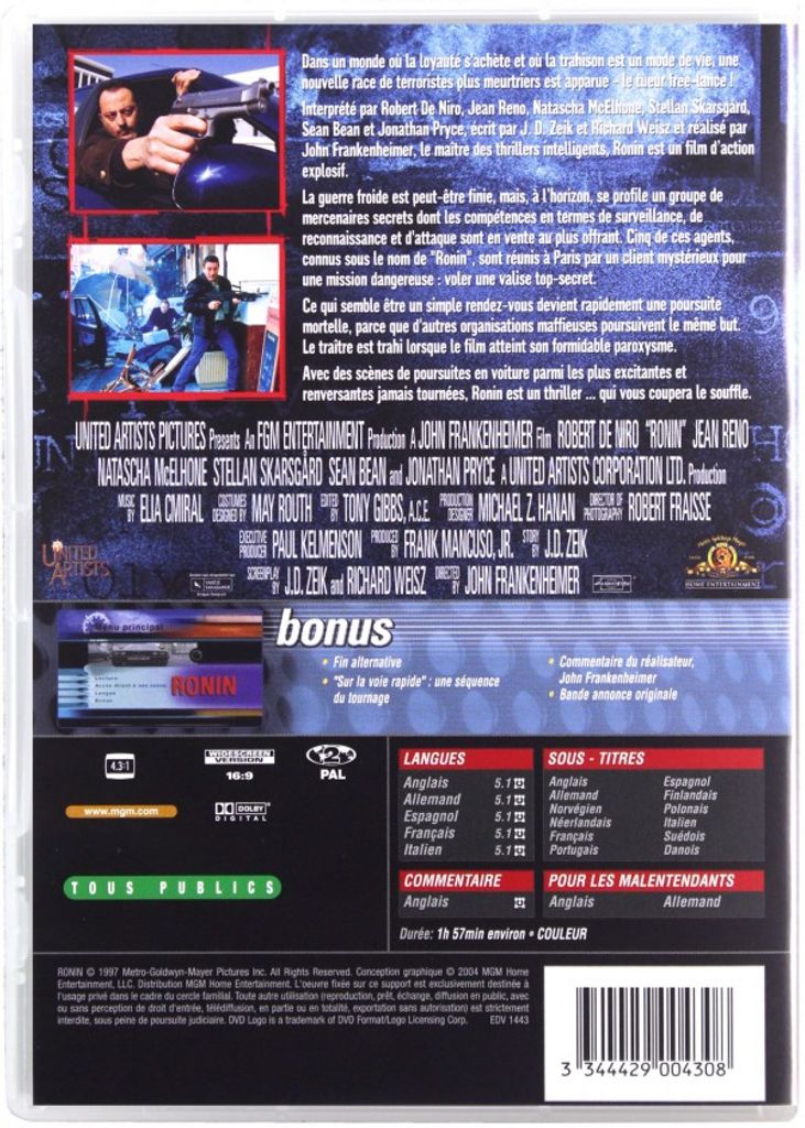 Ronin [DVD] Film | Kaufland.de
