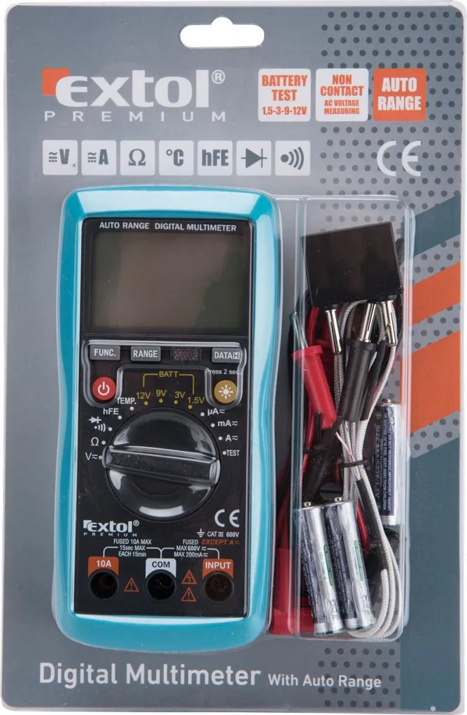 Multimètre digital portable pour mesures électriques de précision - 4