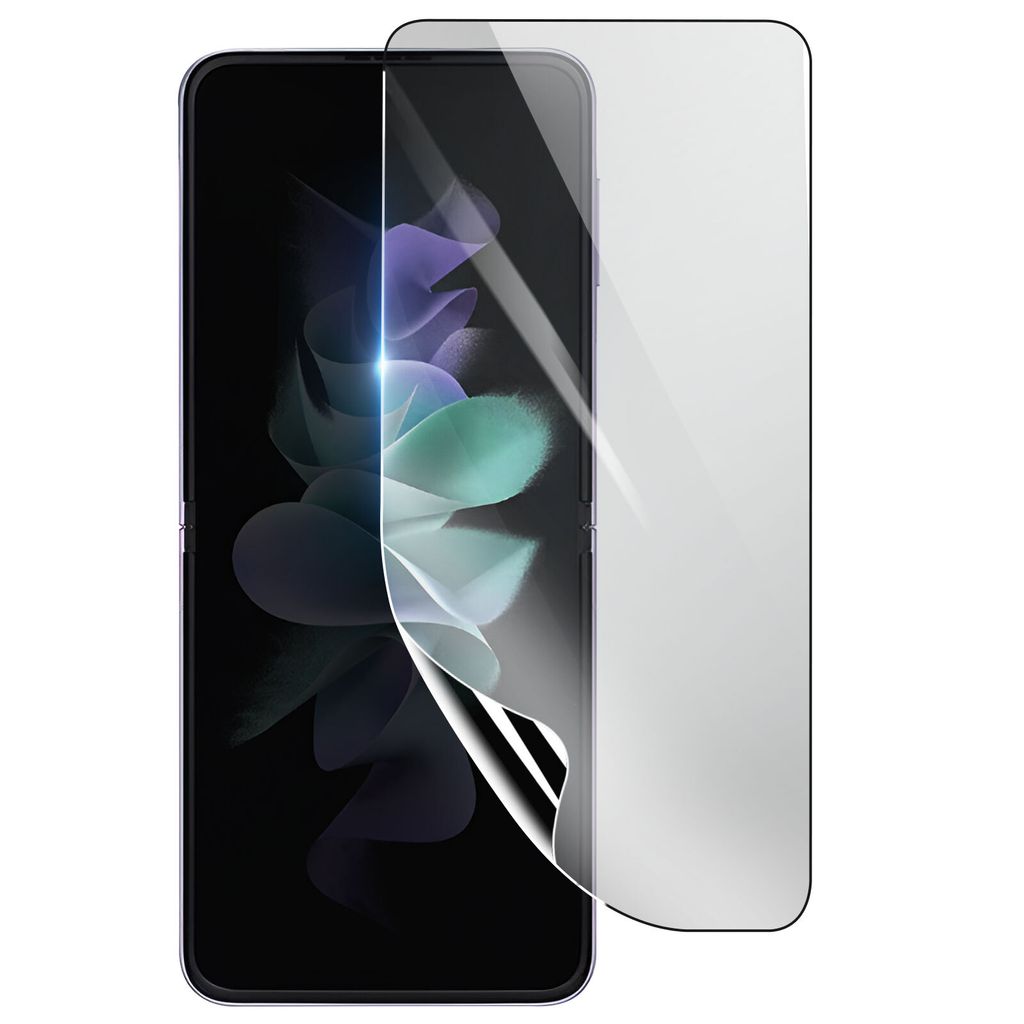 3mk, Stoß- und kratzfester Hydrogel Bildschirmschutz für Samsung Galaxy Z Flip 4, Transparent
