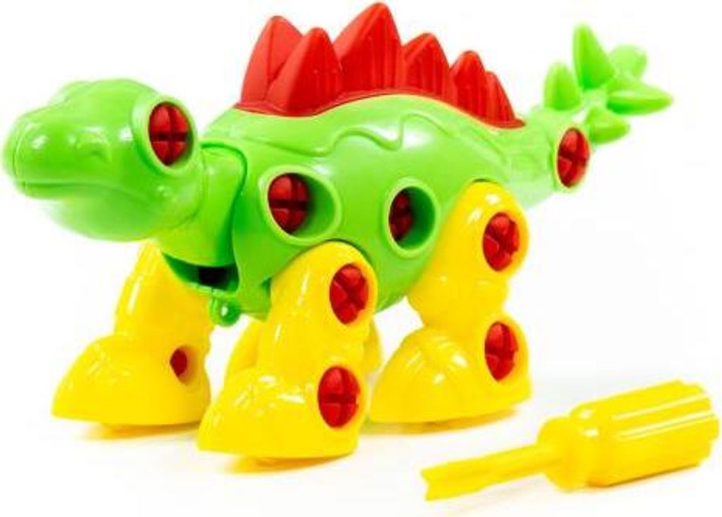 Polesie 76694 "Stegosaurus" Dinosaurierblöcke 30el. in einer Tüte