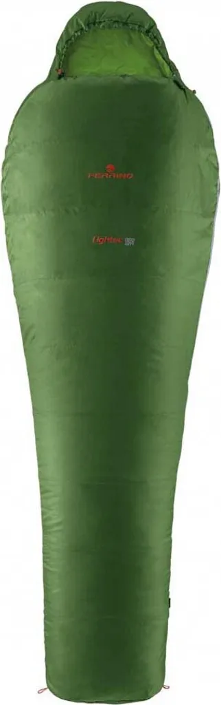 Sac De Couchage Ferrino Lightec SM 1100 – Synthétique, Poids 1,1 Kg, Températures +4/-1/-16°C, Dimensions 215x80x50 Cm, Compact Pour Rando