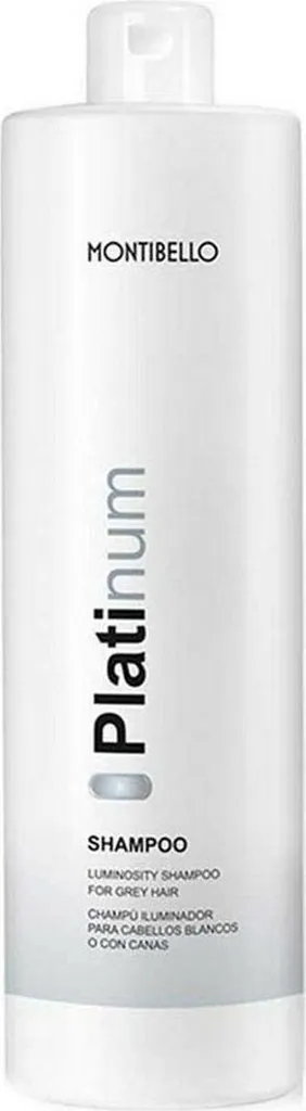 Shampooing Montibello anti-jaunissement pour cheveux blonds ou gris