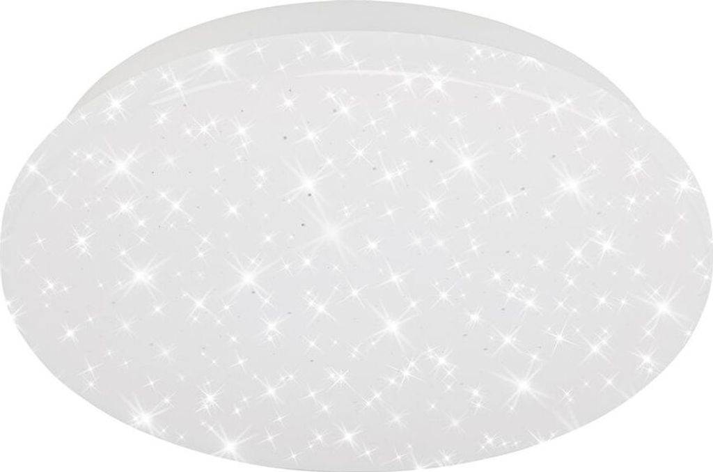 LED Deckenleuchte Deckenlampe Sternendekor 8 W weiß Metall Produktbild 