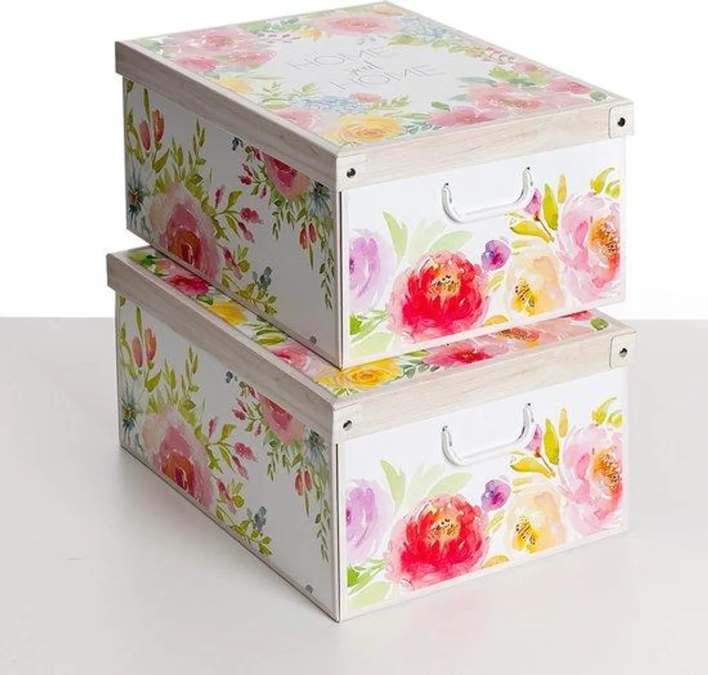 Boîtes de rangement en carton 50x39x24 cm idéales pour déménagement pro