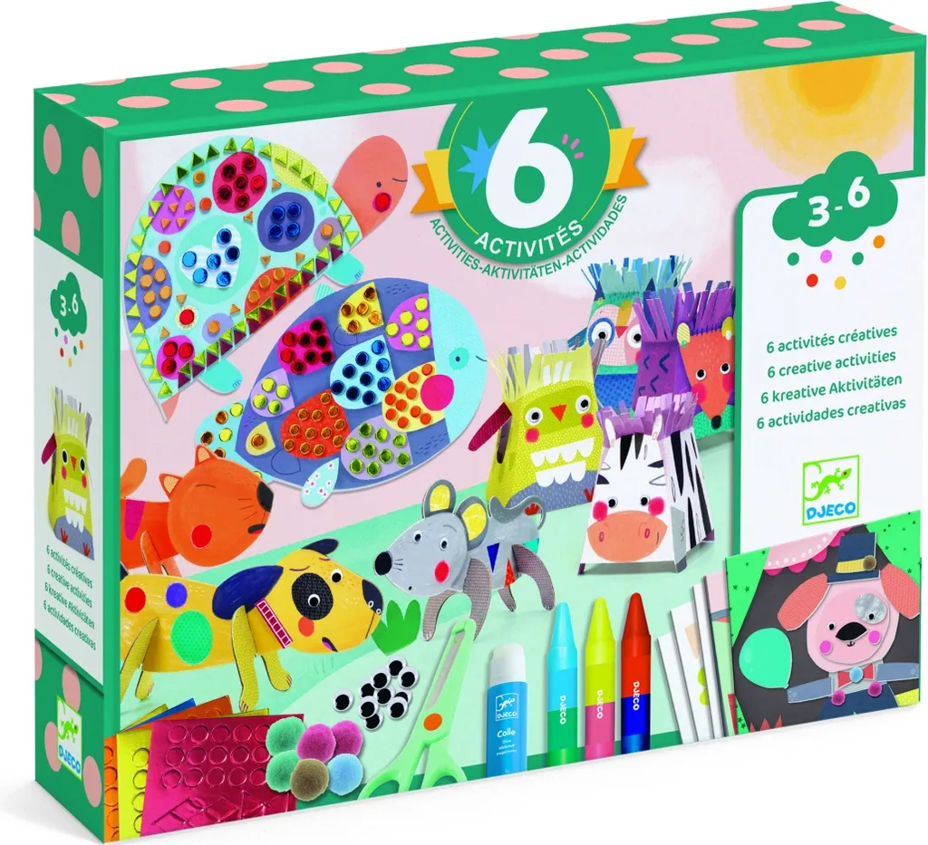 Offerta Djeco Animal House | Il Miglior Kit Creativo per Bambini 3-6