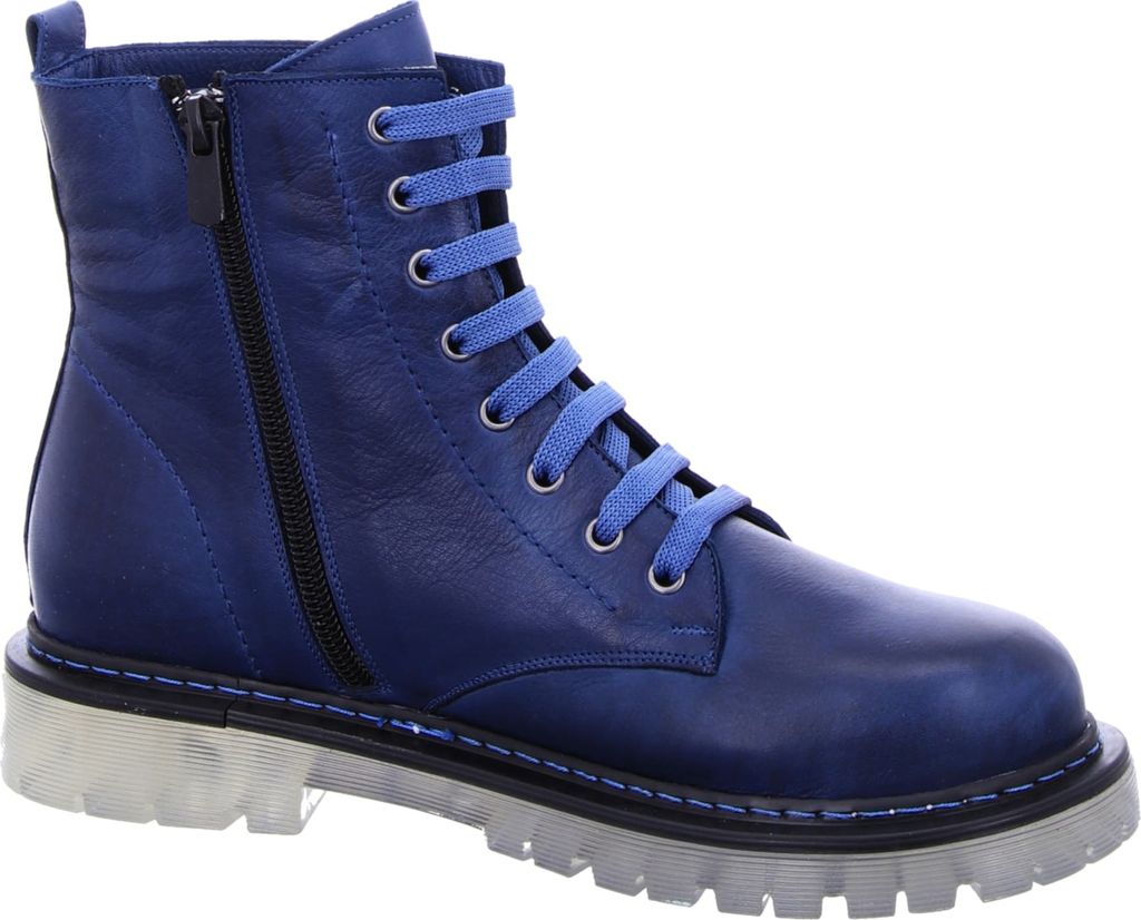 Gemini Damen Stiefelette Combat Boot transparente Produktbild 12
