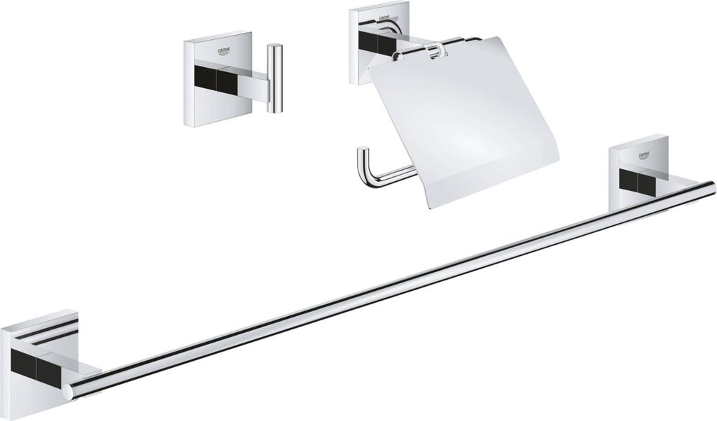 Grohe QuickFix Start Cube accessoireset 3-in-1 chroom