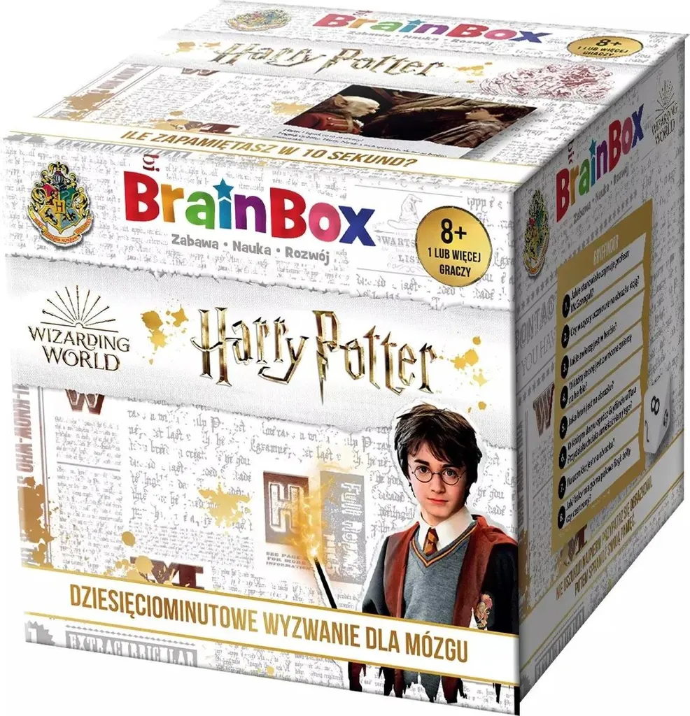 Jeu de Société BrainBox Harry Potter Rebelle Édition Collector en Famille