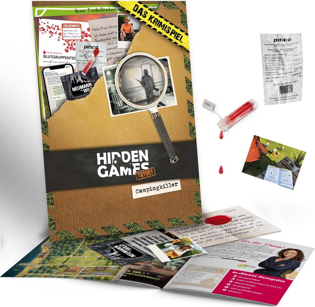 Skryté hry - Campingkiller - Němčina - Realistická Obrázek produktu 