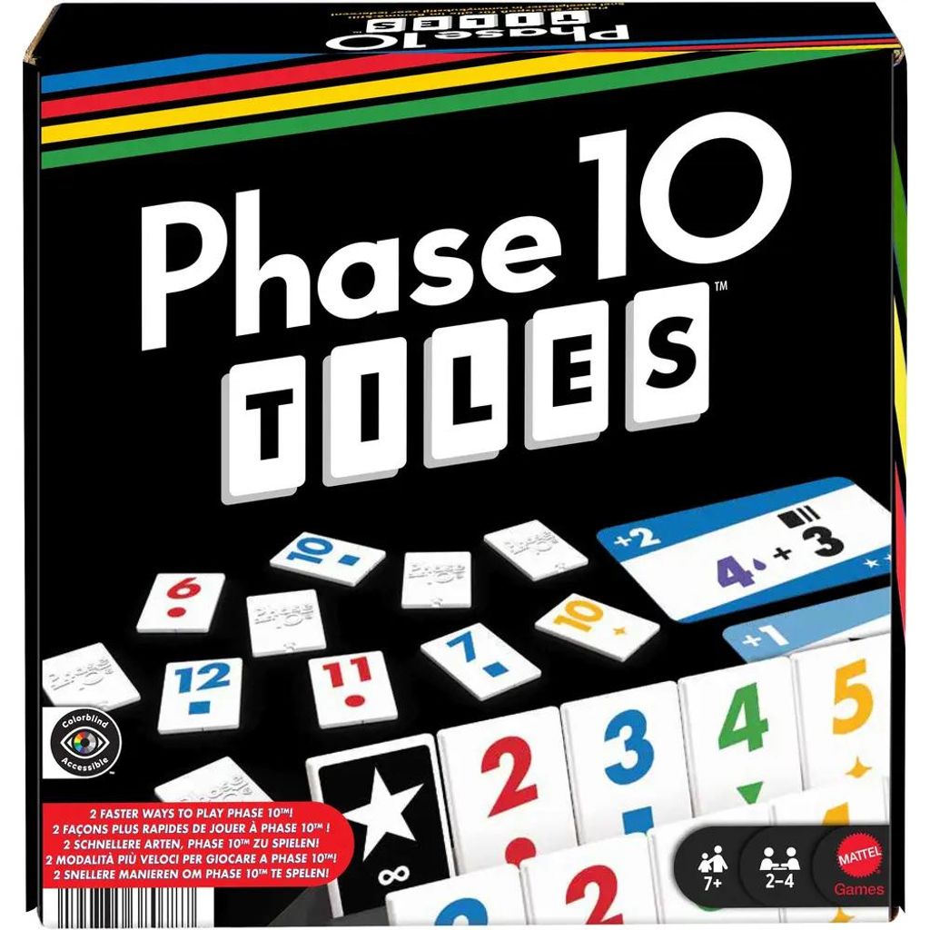 Mattel Games JMM22, Kaartspel, Spelbord met vakken, Vanaf 7 Productafbeelding 