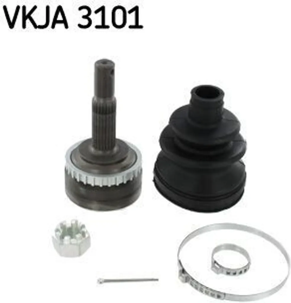 Kit Soufflet et Cardan de Roue VKJA 3101 pour Transmission d'Opel