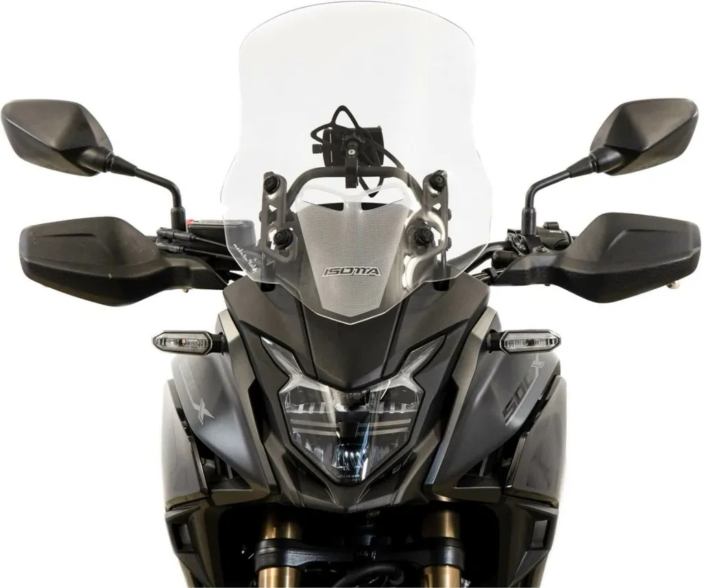 Pare-brise central Isotta 455x380mm transparent Honda CB 500X