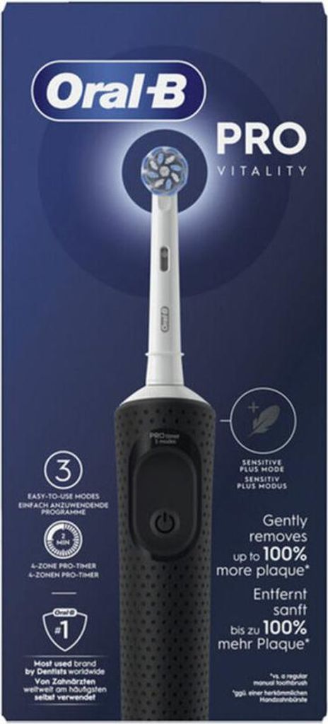 VITALITY PRO BLACK Elektrobü rste 1 Stü ck