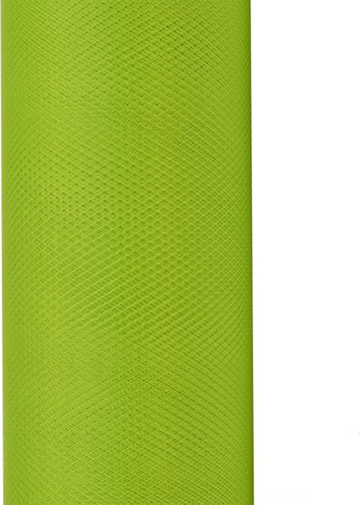9m Rolle Tüll 30cm, Farbauswahl:lindgrün 548H Produktbild 