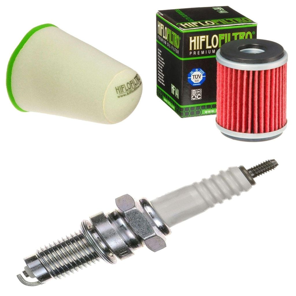 Service-Kit für Yamaha YFZ 450 2004-2006 Luftfilter Ölfilter Zündkerze von pamoto - Neu