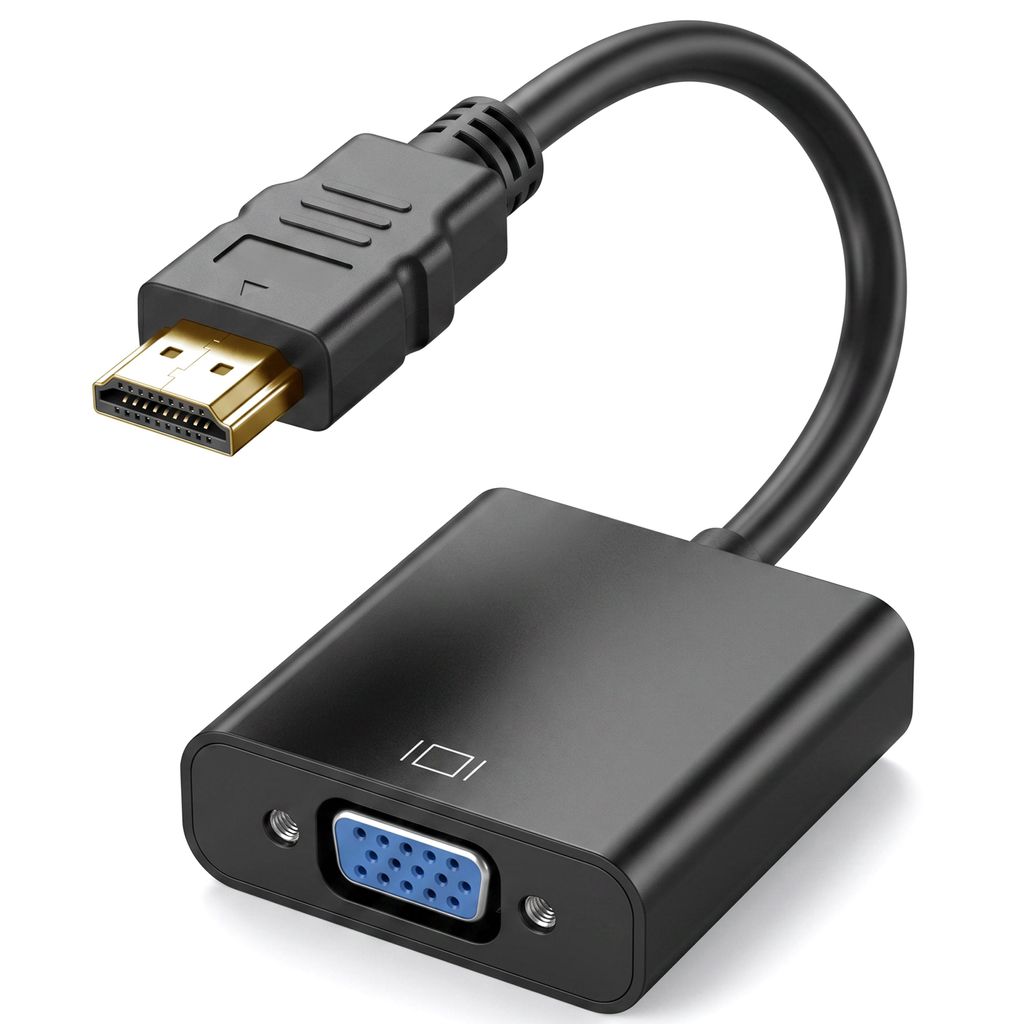HDMI auf VGA Adapter Konverter Verteiler Aktiv HDTV HDMI Produktbild 