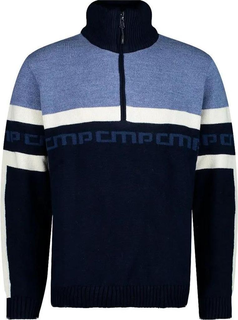 Cmp Knitted 7h77263 Pullover Blau L Herren Blau L