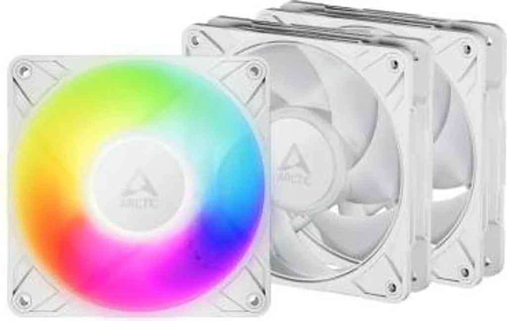 ARCTIC Arctic P12 Pro A-RGB Fan 3-pack Hvid 120 mm