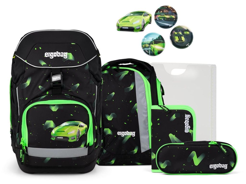 ergobag pack Schulrucksack-Set Übärholspur Produktbild 