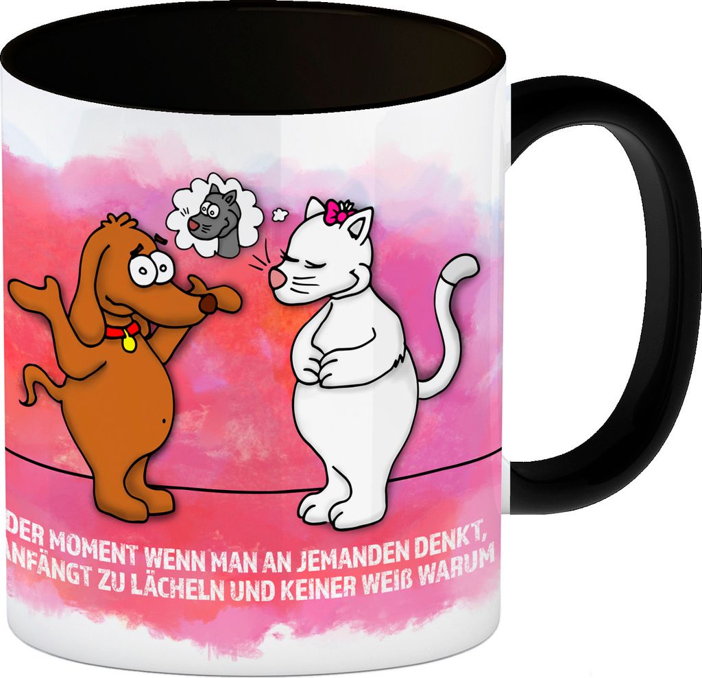 Der Moment wenn man an Jemanden denkt, anfängt zu lächeln und keiner