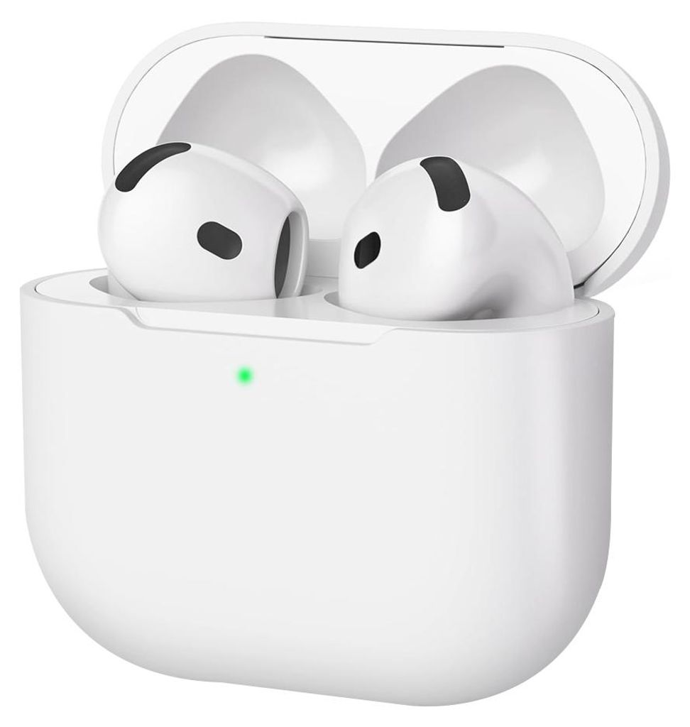 BigBen Connected, 360° Hartschalenhülle kompatibel mit Wireless Charging AirPods 4, Transparent