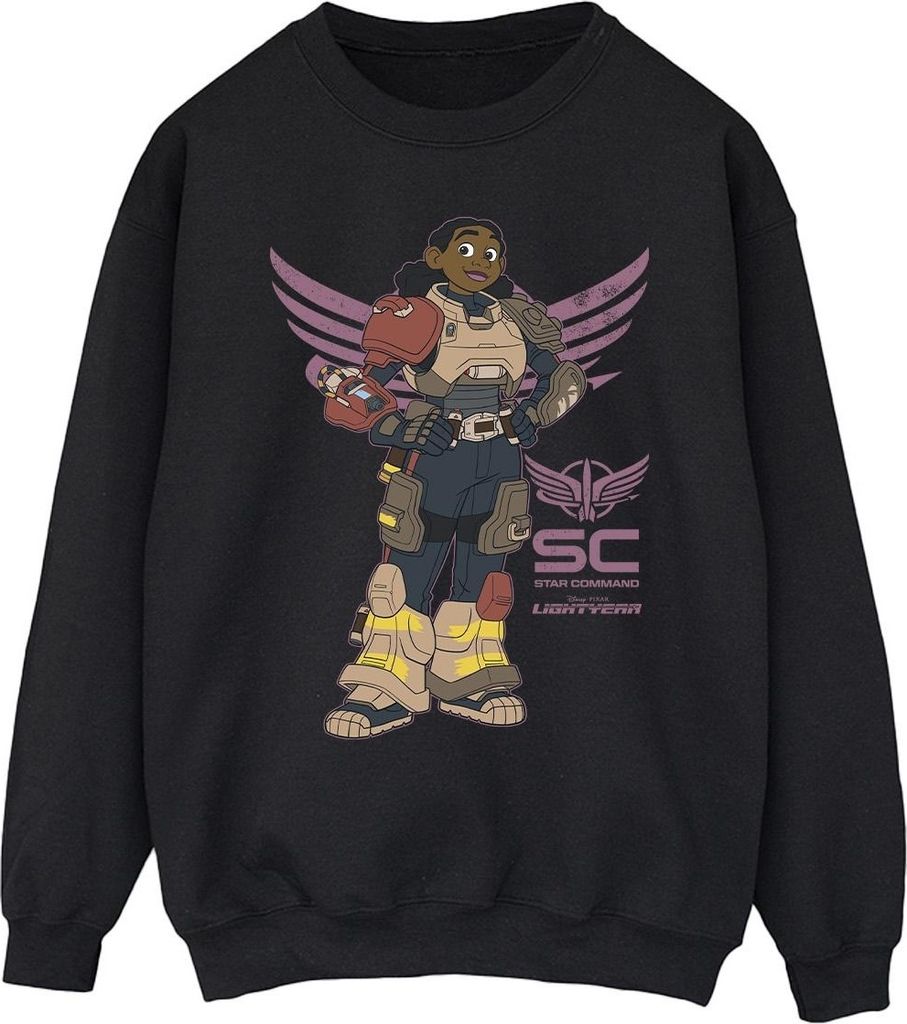 Disney - "Lightyear Star Command" Sweatshirt für Herren BI34800 (M) (Schwarz)