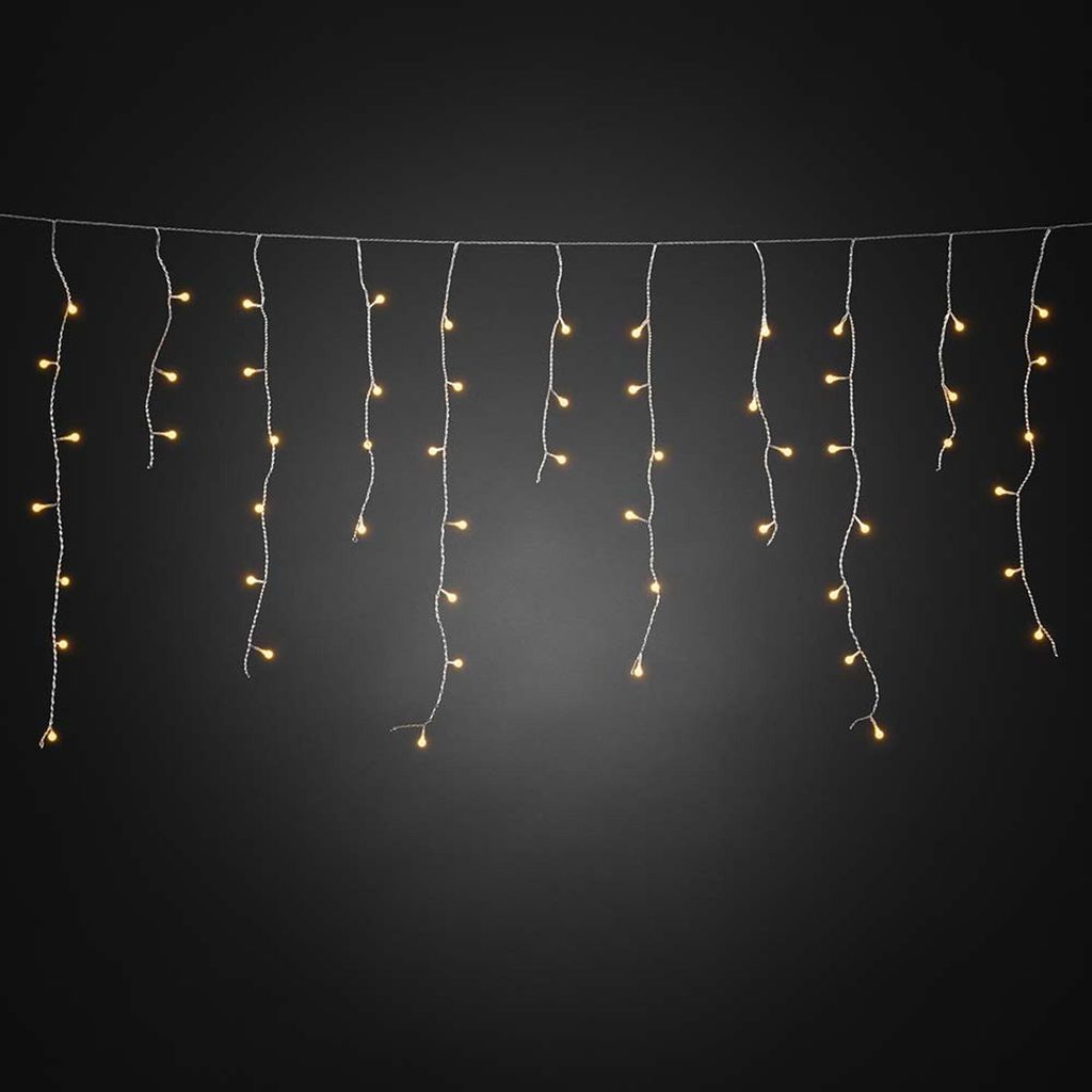 Barriera luminosa a LED per pioggia di ghiaccio, con globi Immagine del prodotto 