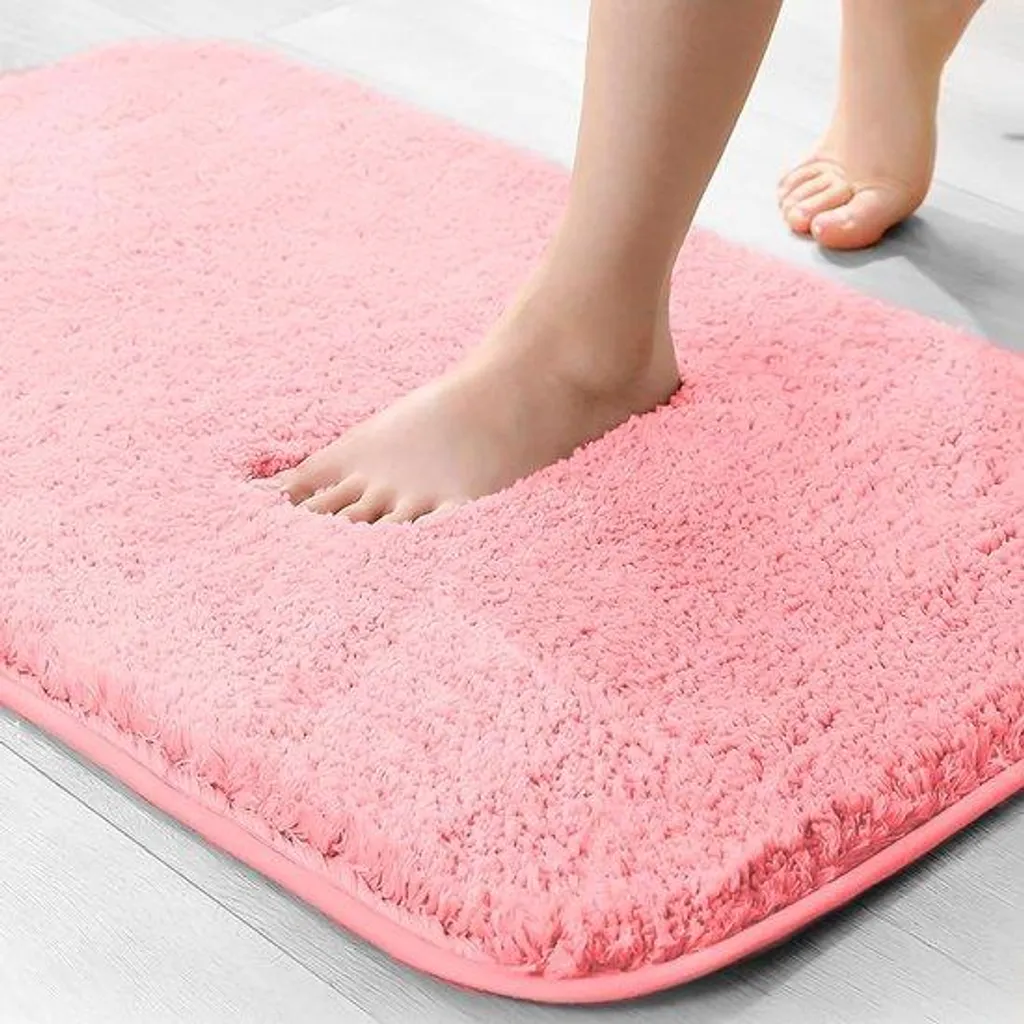 Tapis de sortie de bain luxe pour salle de bain - Douceur et sécurité