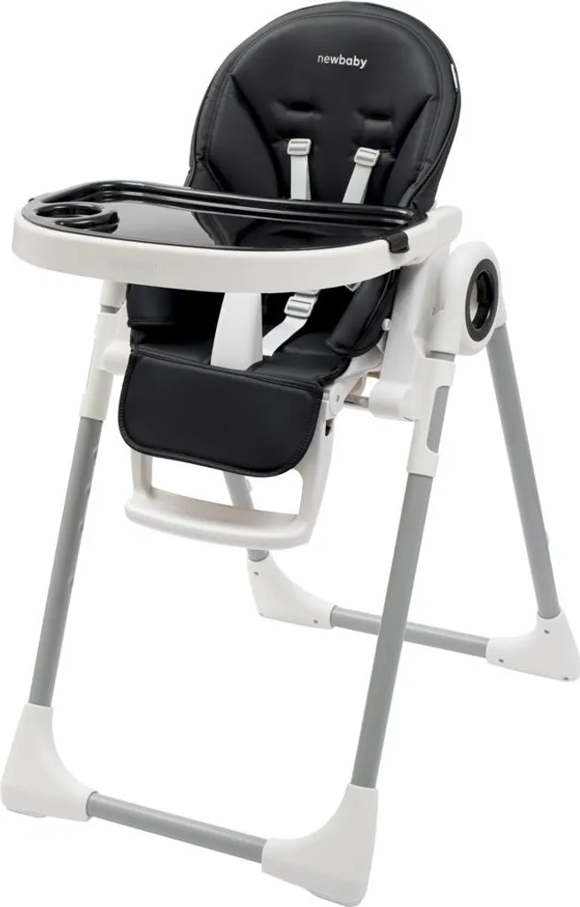 Chaise de salle à manger Iris noir NEW BABY facile à nettoyer et solide
