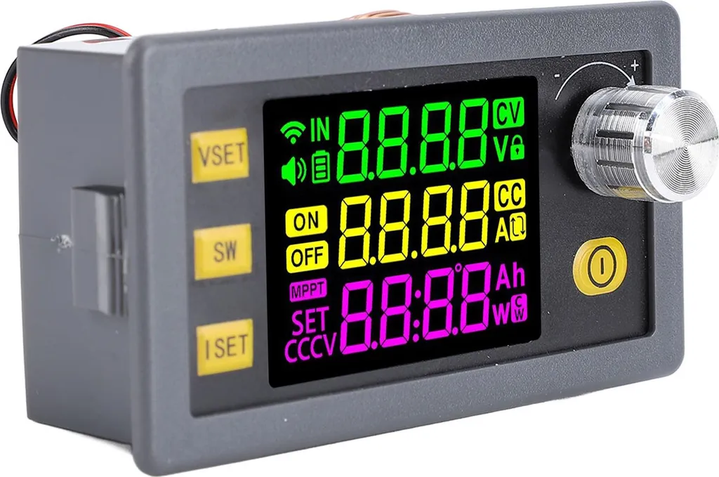 Régulateur de tension réglable 12-72V DC 6A 390W Module de Puissance LCD