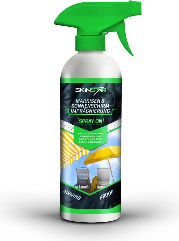 SkinStar Markisen- & Sonnenschirm Spray-On Imprägnierung Spray Awning Proof
